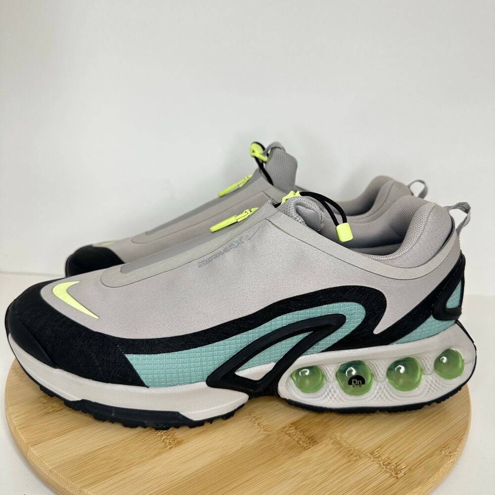 Nike Air Max Dn Roam Sneaker Shoes College Gray Lemon Twist HQ8605 Men 11.5 NWOB - Picture 3 of 6